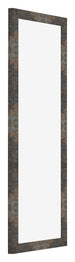 Marco de Fotos 25x75cm Metal Oxidado MDF Bologna Delantera Oblicuo | Yourdecoration.es