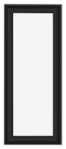 Marco de Fotos 25x75cm Negro Grano De Madera MDF Lazio Delantera | Yourdecoration.es