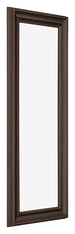 Marco de Fotos 25x75cm Roble Oscuro MDF Lazio Delantera Oblicuo | Yourdecoration.es