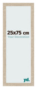 Marco de Fotos 25x75cm Roble Sonoma MDF Bologna Delantera Tamano | Yourdecoration.es