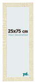 Marco de Fotos 25x75cm Roble Sonoma MDF Pisa Delantera Tamano | Yourdecoration.es