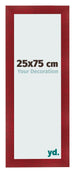 Marco de Fotos 25x75cm Vino Tinto Barrido MDF Pisa Delantera Tamano | Yourdecoration.es