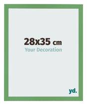 Marco de Fotos 28x35 cm Verde MDF Bologna Delantera Tamano | Yourdecoration.es