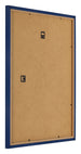 Marco de Fotos 28x35cm Azul Oscuro Barrido MDF Bologna Trasera Oblicuo | Yourdecoration.es
