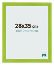 Marco de Fotos 28x35cm Verde MDF Pisa Delantera Tamano | Yourdecoration.es