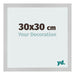 Marco de Fotos 30x30cm Acero Inoxidable MDF Bologna Delantera Tamano | Yourdecoration.es
