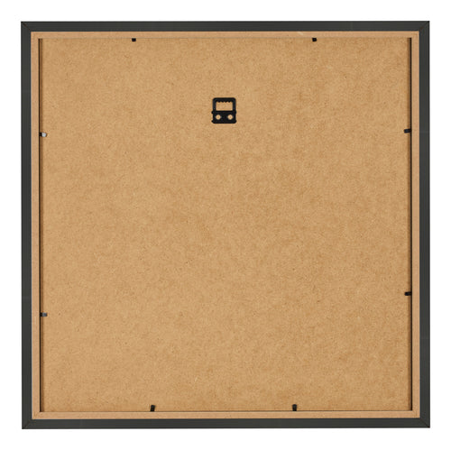 Marco de Fotos 30x30cm Antracita MDF Bologna Trasera | Yourdecoration.es