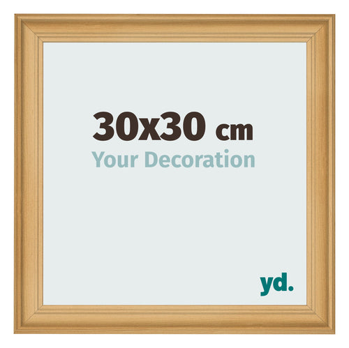Marco de Fotos 30x30cm Venatura Di Pino MDF Lazio Delantera Tamano | Yourdecoration.es