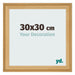 Marco de Fotos 30x30cm Venatura Di Pino MDF Lazio Delantera Tamano | Yourdecoration.es