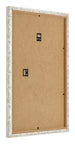 Marco de Fotos 30x40cm Blanco Vintage MDF Bologna Trasera Oblicuo | Yourdecoration.es