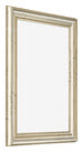 Marco de Fotos 30x40cm Brillo Metalico MDF Lazio Delantera Oblicuo | Yourdecoration.es