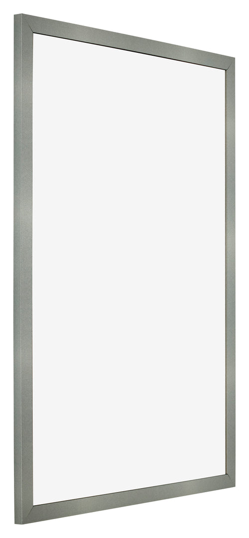 Marco de Fotos 30x42cm Aluminio Cepillado MDF Bologna Delantera Oblicuo | Yourdecoration.es