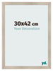 Marco de Fotos 30x42cm Roble Rustico MDF Pisa Delantera Tamano | Yourdecoration.es