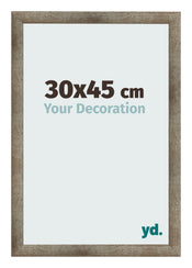 Marco de Fotos 30x45 cm Metal Vintage MDF Bologna Delantera Tamano | Yourdecoration.es