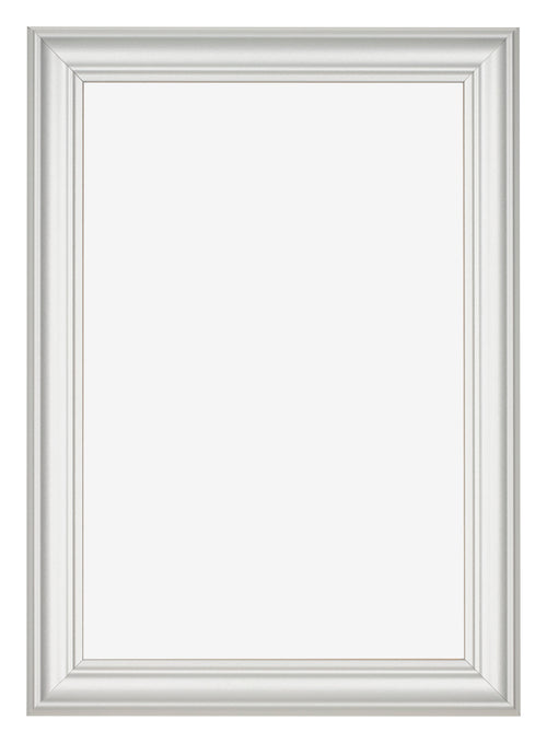 Marco de Fotos 30x45cm Blanco Barrido MDF Lazio Delantera | Yourdecoration.es