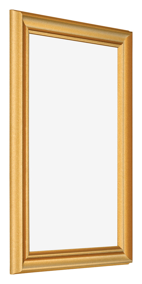 Marco de Fotos 30x45cm Dorado Matte MDF Lazio Delantera Oblicuo | Yourdecoration.es