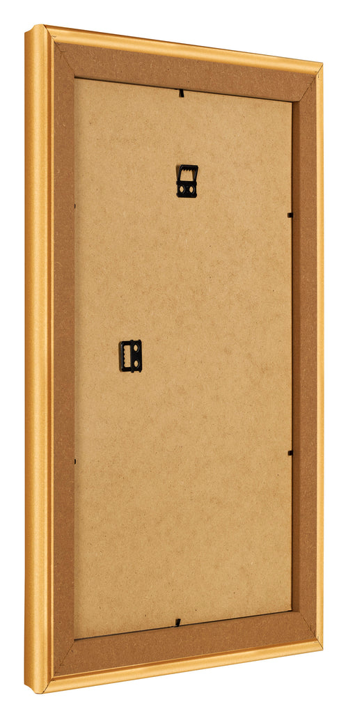 Marco de Fotos 30x45cm Dorado Matte MDF Lazio Trasera Oblicuo | Yourdecoration.es
