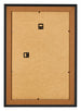 Marco de Fotos 30x45cm Negro Grano De Madera MDF Lazio Trasera | Yourdecoration.es