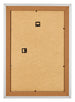 Marco de Fotos 30x45cm Plateado Mate MDF Lazio Trasera | Yourdecoration.es