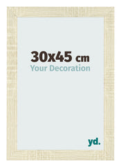 Marco de Fotos 30x45cm Roble Sonoma MDF Pisa Delantera Tamano | Yourdecoration.es