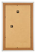 Marco de Fotos 30x50cm Blanco Barrido MDF Lazio Trasera | Yourdecoration.es