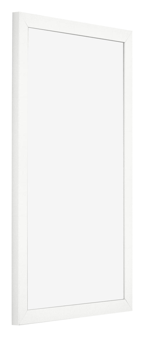 Marco de Fotos 30x50cm Blanco Brillante MDF Bologna Delantera Oblicuo | Yourdecoration.es