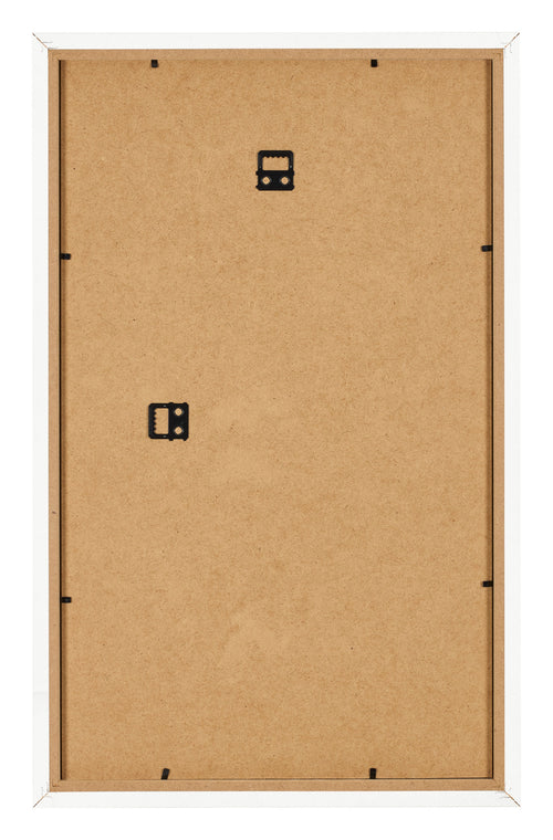 Marco de Fotos 30x50cm Blanco Brillante MDF Bologna Trasera | Yourdecoration.es