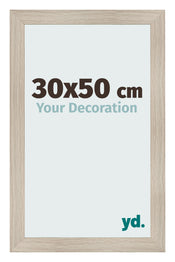 Marco de Fotos 30x50cm Roble Rustico MDF Pisa Delantera Tamano | Yourdecoration.es