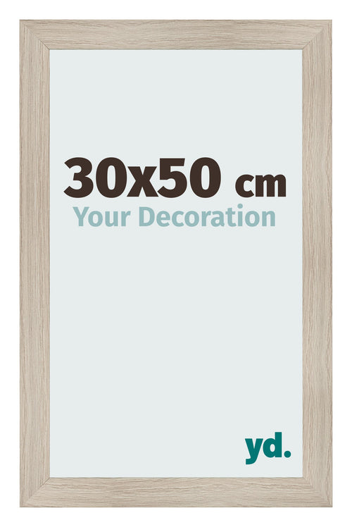 Marco de Fotos 30x50cm Roble Rustico MDF Pisa Delantera Tamano | Yourdecoration.es
