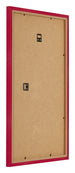 Marco de Fotos 30x50cm Rojo MDF Bologna Trasera Oblicuo | Yourdecoration.es