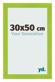 Marco de Fotos 30x50cm Verde MDF Pisa Delantera Tamano | Yourdecoration.es