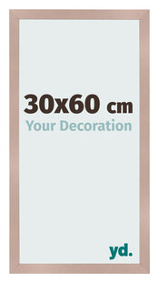 Marco de Fotos 30x60 cm Rosa Viejo MDF Bologna Delantera Tamano | Yourdecoration.es