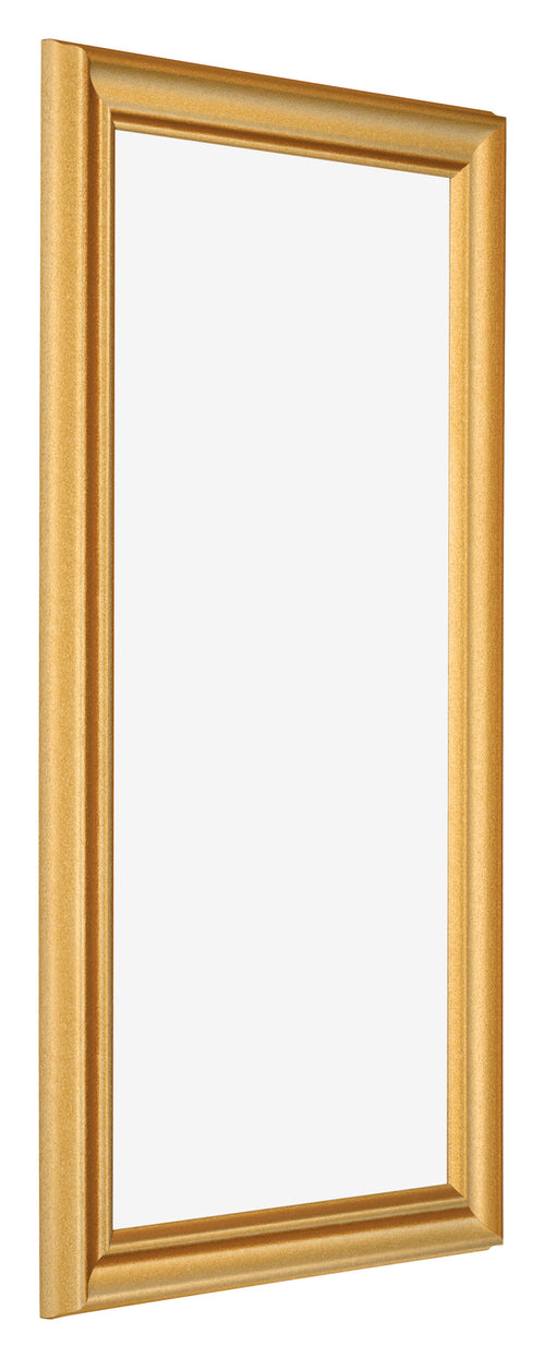 Marco de Fotos 30x60cm Dorado Matte MDF Lazio Delantera Oblicuo | Yourdecoration.es