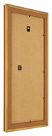 Marco de Fotos 30x60cm Dorado Matte MDF Lazio Trasera Oblicuo | Yourdecoration.es