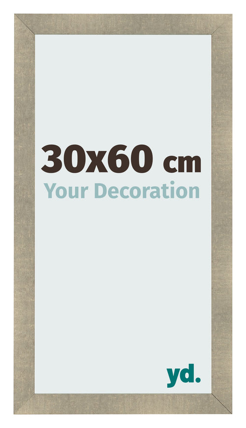 Marco de Fotos 30x60cm Dorado Vintage MDF Pisa Delantera Tamano | Yourdecoration.es