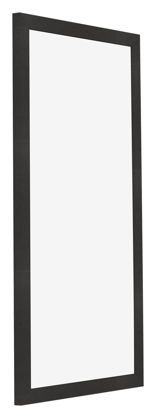 Marco de Fotos 30x60cm Negro Mate MDF Bologna Delantera Oblicuo | Yourdecoration.es