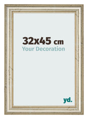 Marco de Fotos 32x45cm Brillo Metalico MDF Lazio Delantera Tamano | Yourdecoration.es