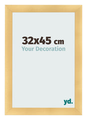 Marco de Fotos 32x45cm Dorado Vintage MDF Pisa Delantera Tamano | Yourdecoration.es