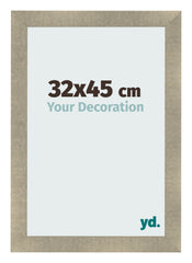 Marco de Fotos 32x45cm Dorado Vintage MDF Pisa Delantera Tamano | Yourdecoration.es