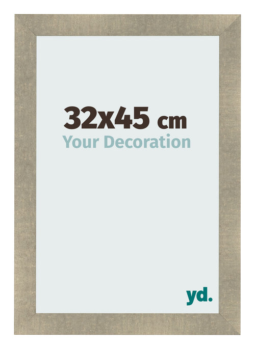 Marco de Fotos 32x45cm Dorado Vintage MDF Pisa Delantera Tamano | Yourdecoration.es