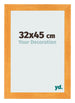 Marco de Fotos 32x45cm Naranja MDF Pisa Delantera Tamano | Yourdecoration.es