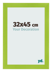 Marco de Fotos 32x45cm Verde MDF Pisa Delantera Tamano | Yourdecoration.es
