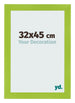 Marco de Fotos 32x45cm Verde MDF Pisa Delantera Tamano | Yourdecoration.es