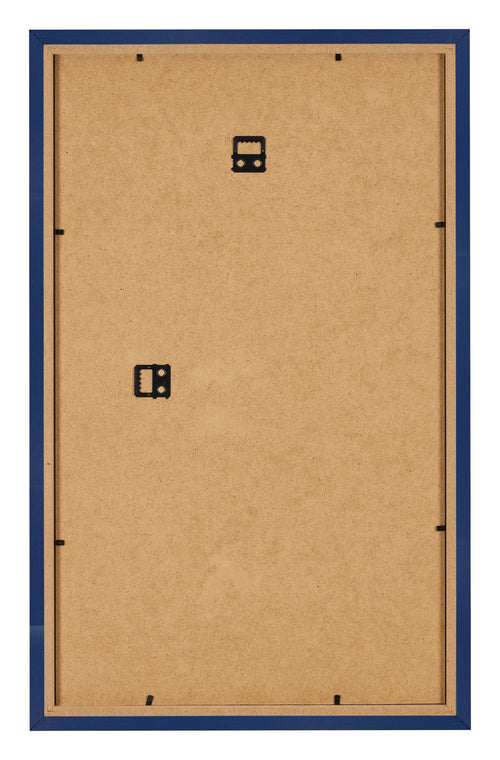 Marco de Fotos 33x48cm Azul Oscuro Barrido MDF Bologna Trasera | Yourdecoration.es