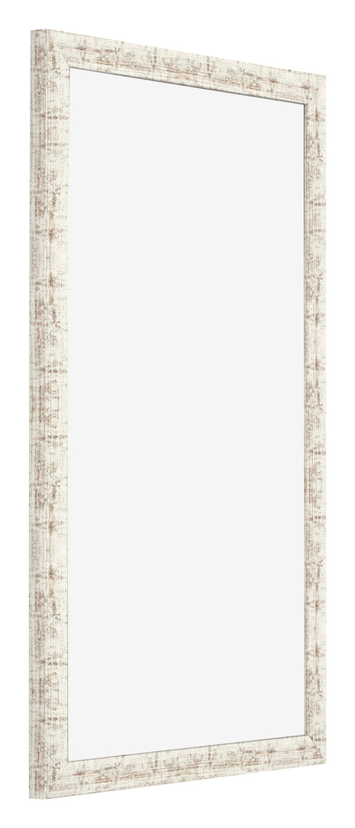 Marco de Fotos 33x48cm Blanco Vintage MDF Bologna Delantera Oblicuo | Yourdecoration.es