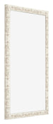 Marco de Fotos 33x48cm Blanco Vintage MDF Bologna Delantera Oblicuo | Yourdecoration.es