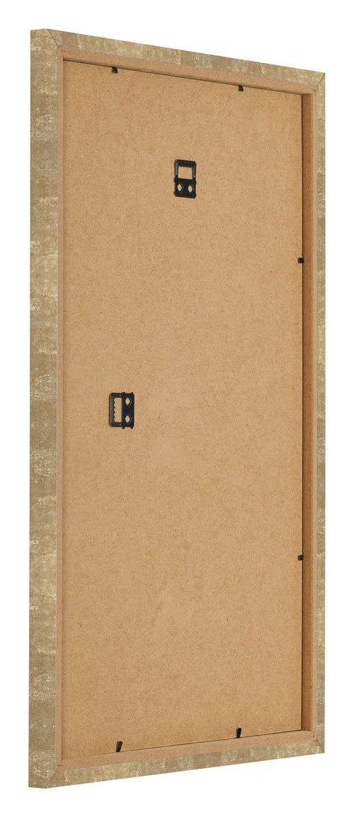 Marco de Fotos 33x48cm Dorado Antiguo MDF Bologna Trasera Oblicuo | Yourdecoration.es