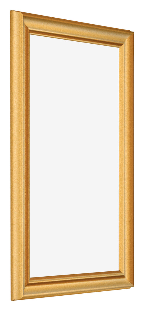 Marco de Fotos 33x48cm Dorado Matte MDF Lazio Delantera Oblicuo | Yourdecoration.es