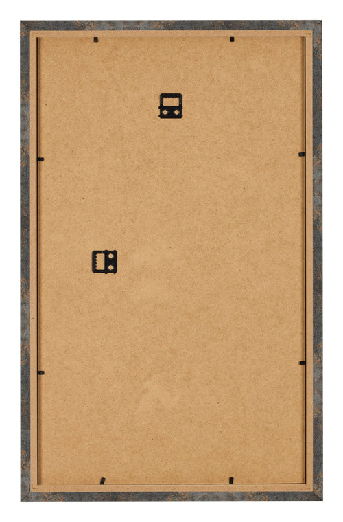 Marco de Fotos 33x48cm Metal Oxidado MDF Bologna Trasera | Yourdecoration.es