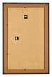 Marco de Fotos 33x48cm Negro Grano De Madera MDF Lazio Trasera | Yourdecoration.es